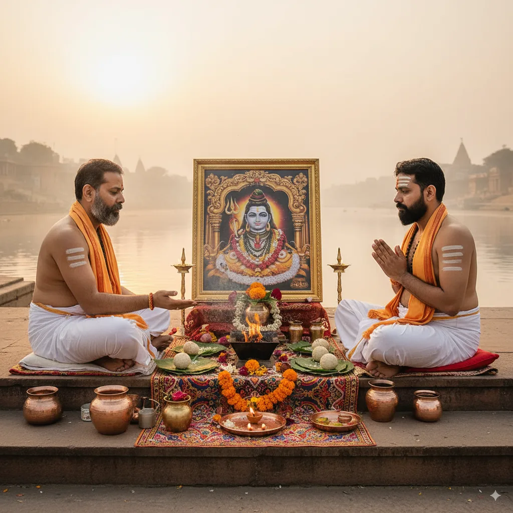 उज्जैन में पितृ दोष पूजा: सिद्धवट तीर्थ पर पितृ शांति के महत्व और विधि 1 उज्जैन में पितृ दोष पूजा: सिद्धवट तीर्थ पर पितृ शांति के महत्व और विधि
